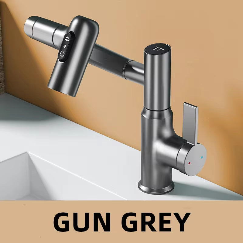 Smart LED Rotating Basin Faucet-7