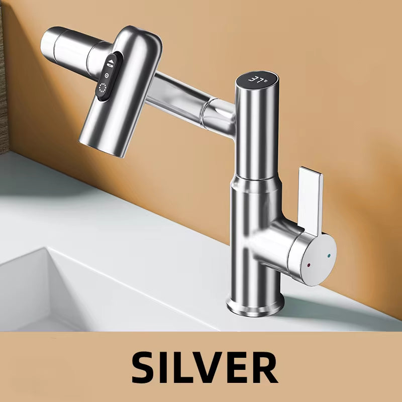 Smart LED Rotating Basin Faucet-5