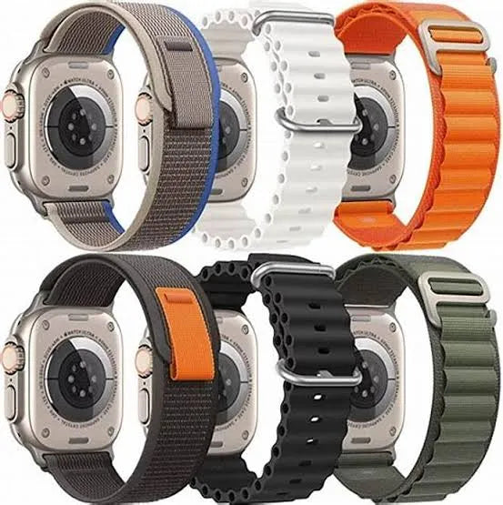Ultra Smart watch 7 in 1 | 7 strap and 1 watch