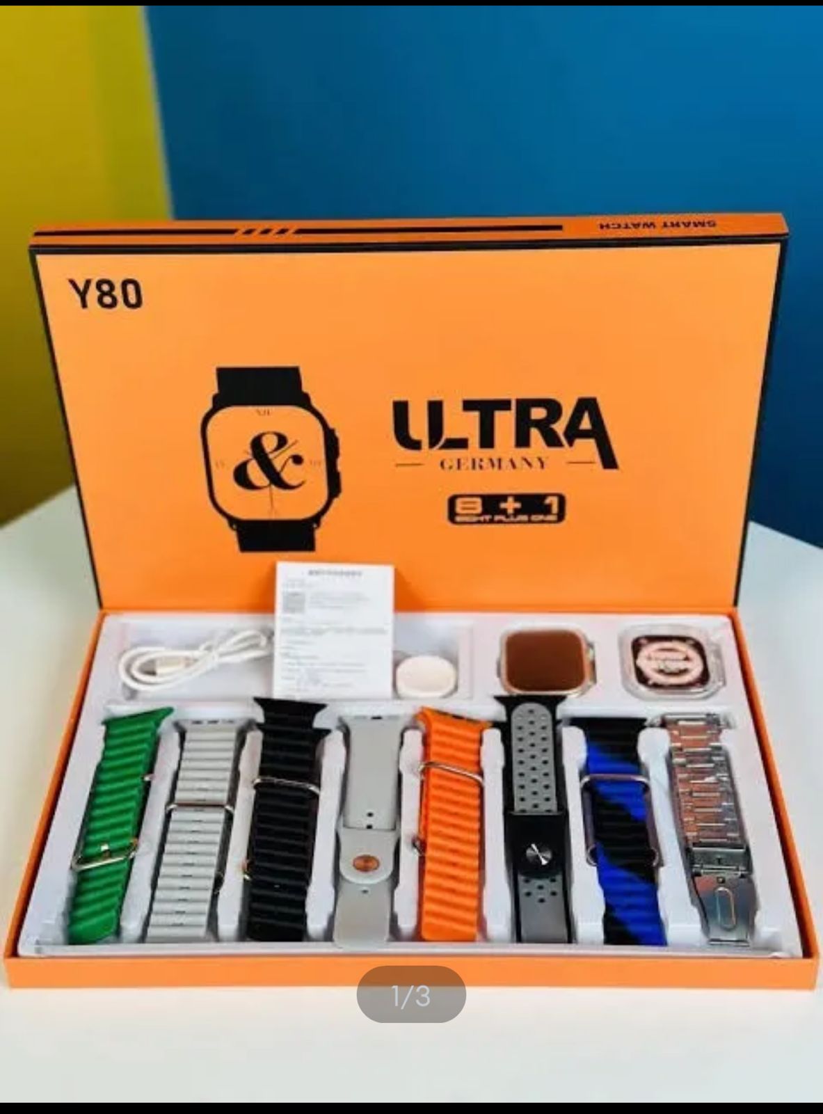Ultra Smart watch 7 in 1 | 7 strap and 1 watch
